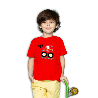 Big Foot Monster Truck Kids T-Shirt - Super Combed Bio-Wash Cotton (D145)