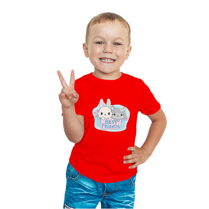 Best Friends Forever Kids T-Shirt - Soft Cotton for Playful Days (D163)