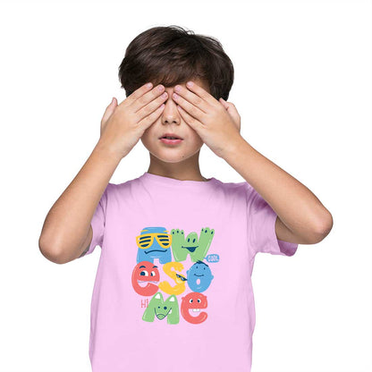 Awesome Kids T-Shirt - Super Combed Bio-Wash Cotton for Everyday Comfort (D137)