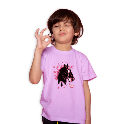 Spooky Vibes Kids T-Shirt - Soft Cotton for Little Monsters (D78)