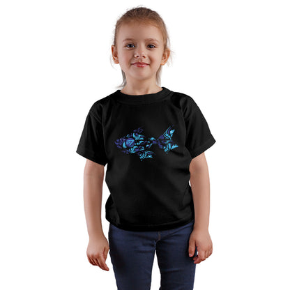 Fish Printed Kids T-Shirt - Super Combed Cotton, Soft & Playful! (D70)