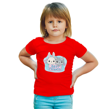 Best Friends Forever Kids T-Shirt - Soft Cotton for Playful Days (D163)