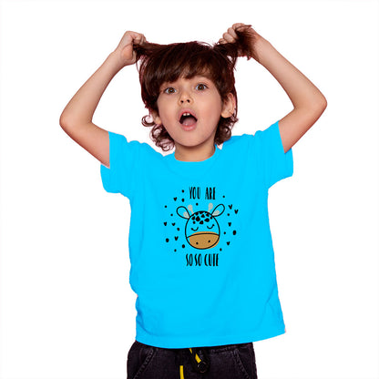 So So So Cute Kids T-Shirt - Soft Cotton for Adorable Moments (D109)