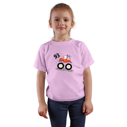 Big Foot Monster Truck Kids T-Shirt - Super Combed Bio-Wash Cotton (D145)