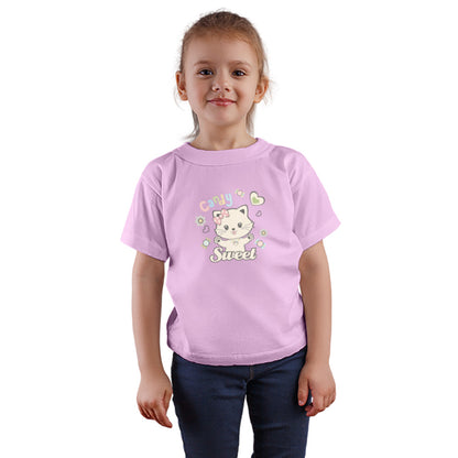 Sweet Candy Kids T-Shirt - Super Combed Cotton for Playful Comfort (D159)