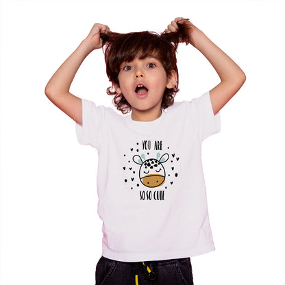 So So So Cute Kids T-Shirt - Soft Cotton for Adorable Moments (D109)