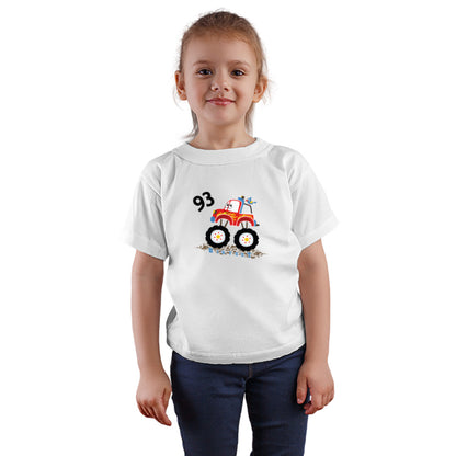 Big Foot Monster Truck Kids T-Shirt - Super Combed Bio-Wash Cotton (D145)