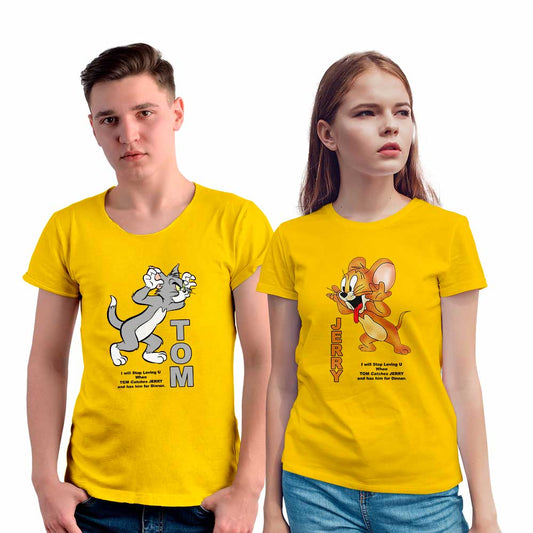 Tom and Jerry Couple T-shirt - Right Marc