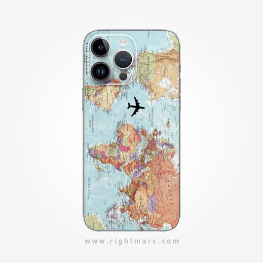Travel World Mobile Skin Wrap - Right Marc