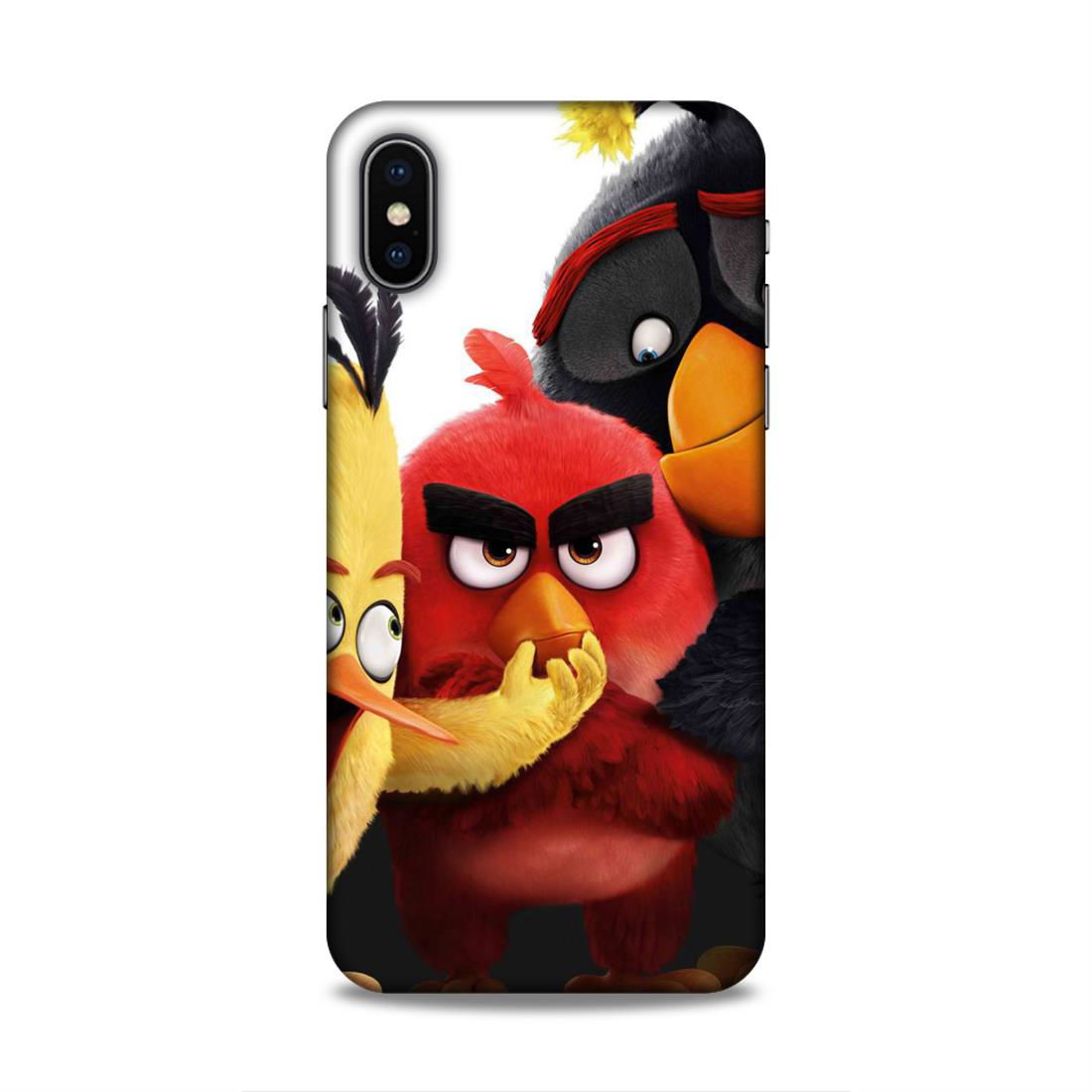 Angry Bird Smile Hard Back Case For Apple iPhone X/XS - Right Marc