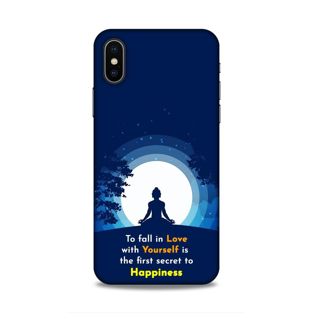 Buddha Hard Back Case For Apple iPhone X/XS - Right Marc