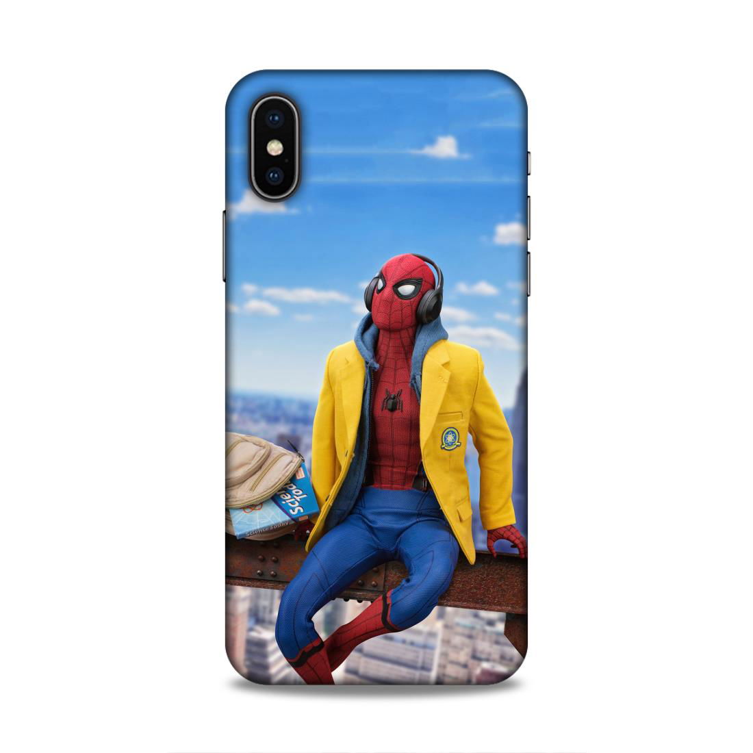Cool Spiderman Hard Back Case For Apple iPhone X/XS - Right Marc