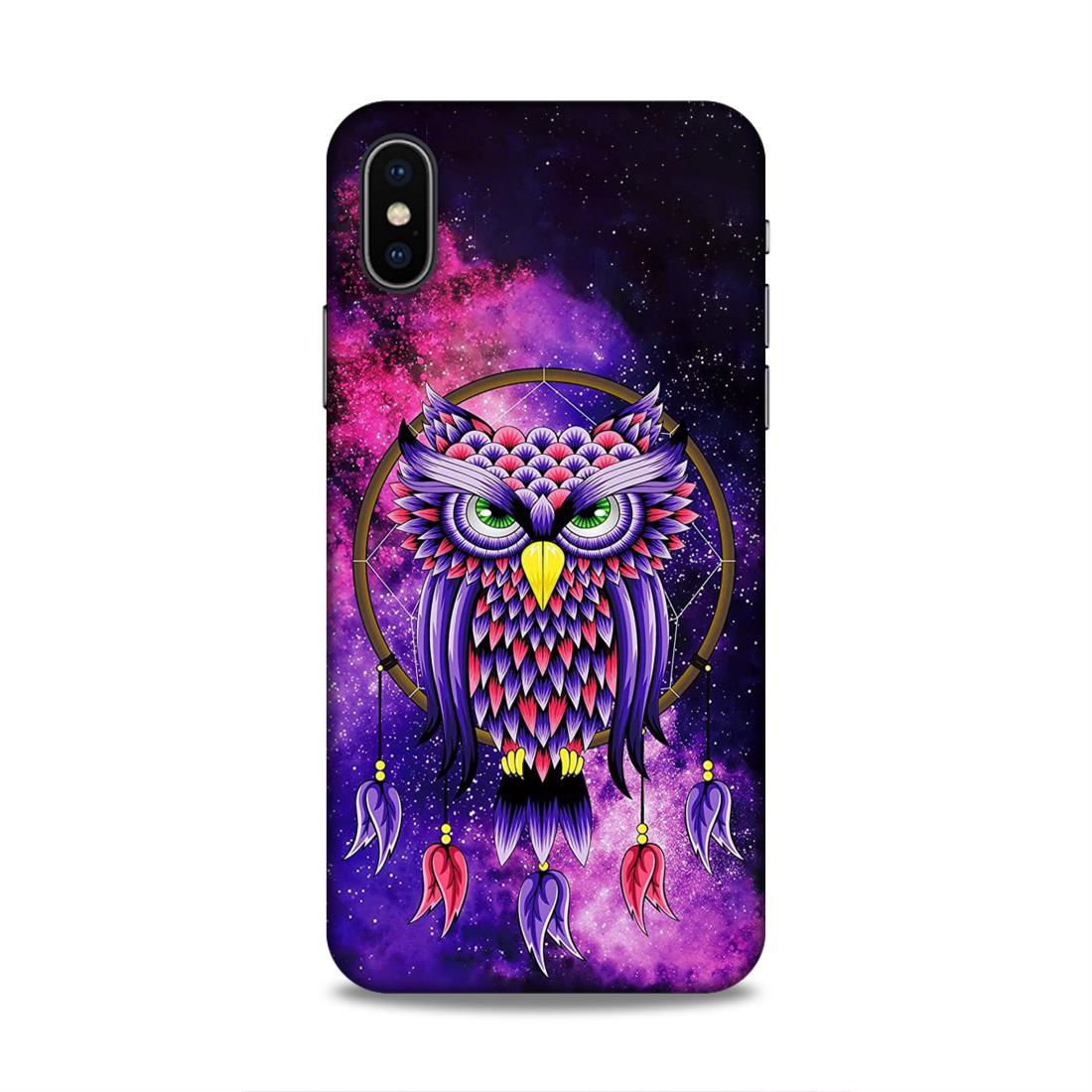 Dreamcatcher Owl Hard Back Case For Apple iPhone X/XS - Right Marc