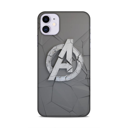 Avengers Symbol Hard Back Case For Apple iPhone 11
