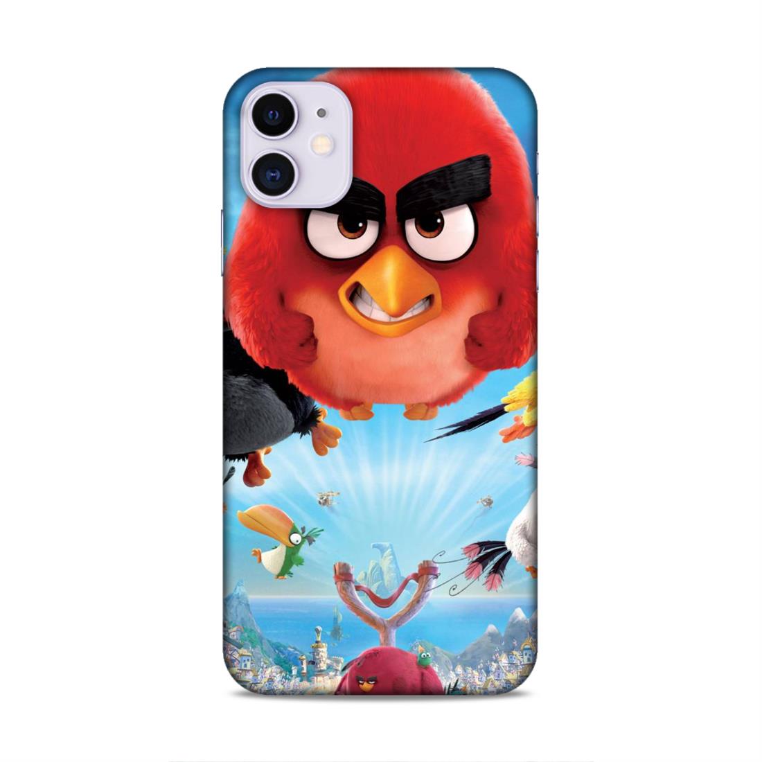 Flying Angry Bird Hard Back Case For Apple iPhone 11