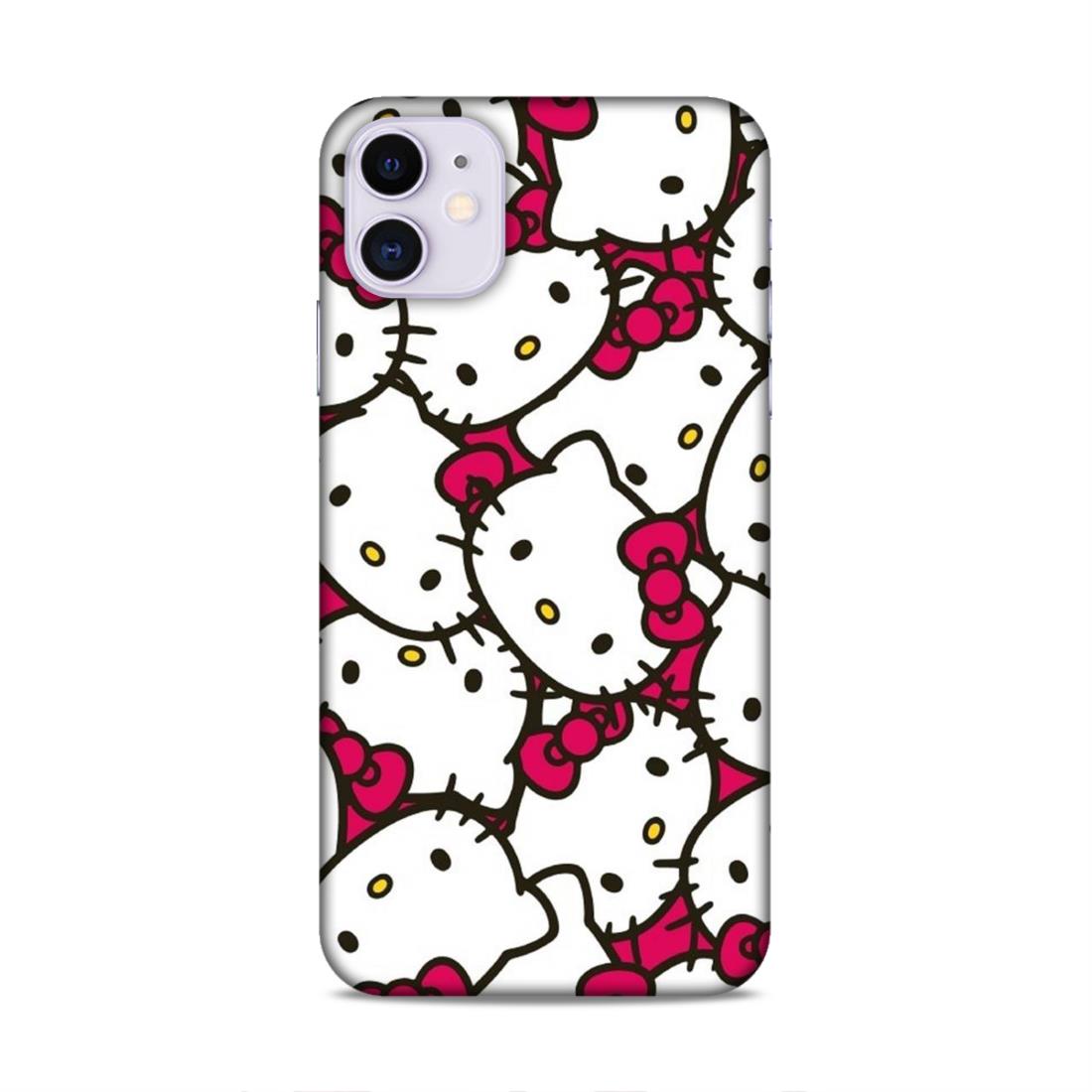 Kitty Hard Back Case For Apple iPhone 11