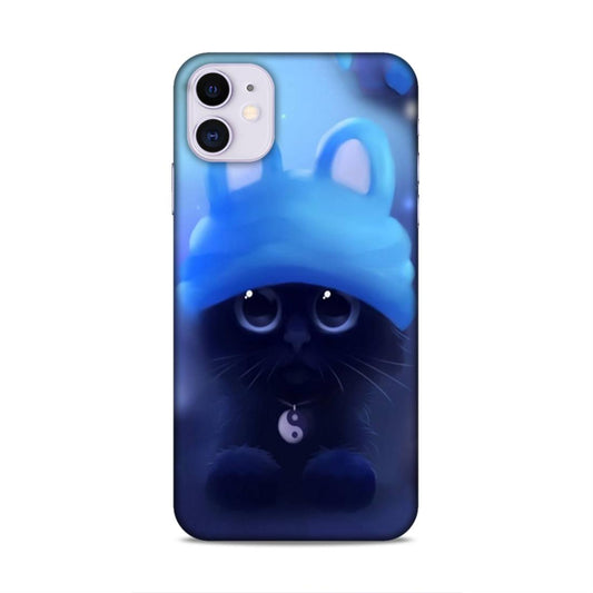 Cute Cat Hard Back Case For Apple iPhone 11