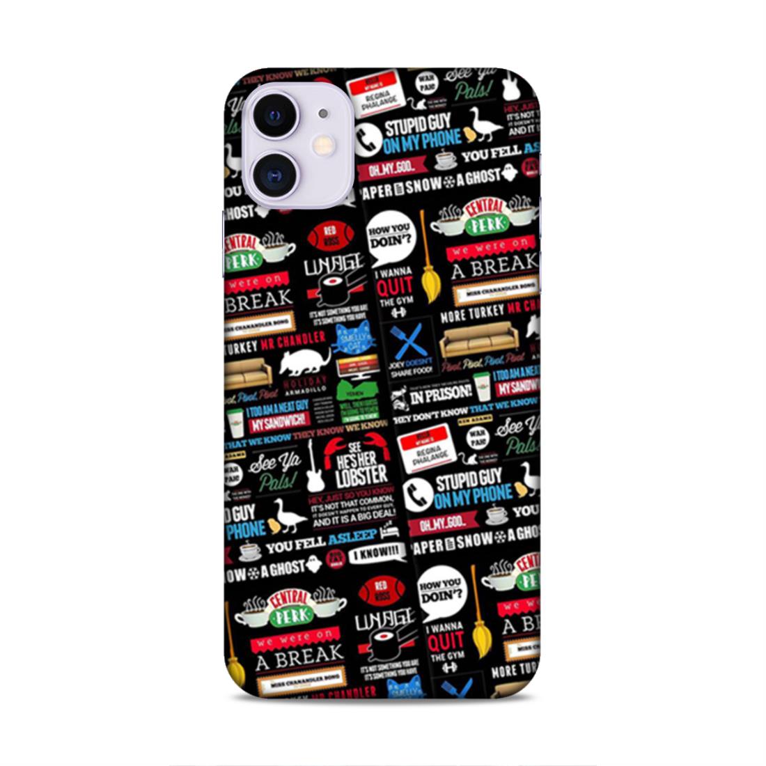 Friends Hard Back Case For Apple iPhone 11
