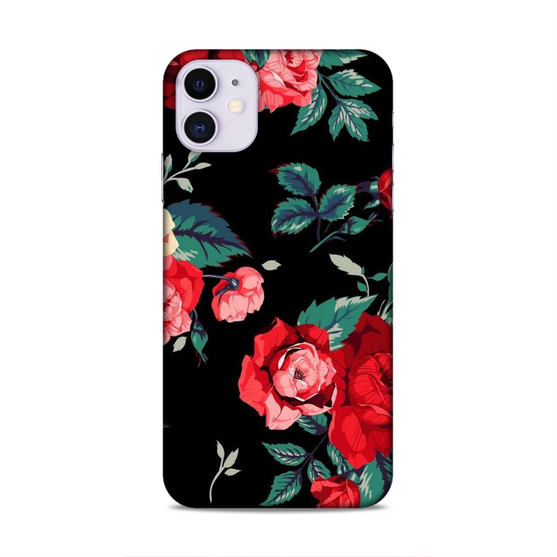 Flower Hard Back Case For Apple iPhone 11