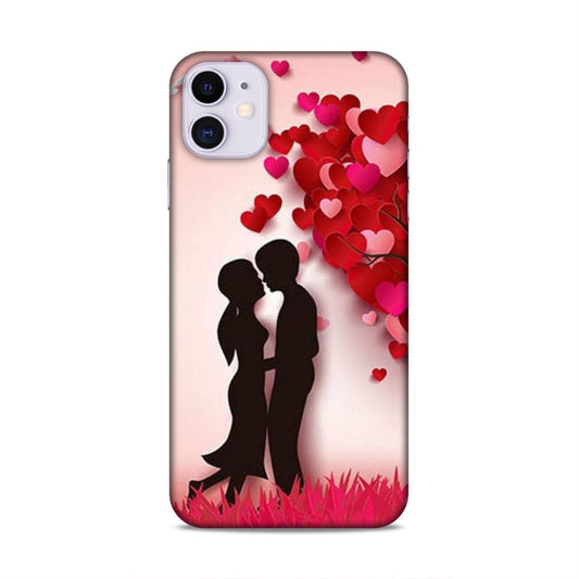 Couple Love Hard Back Case For Apple iPhone 11