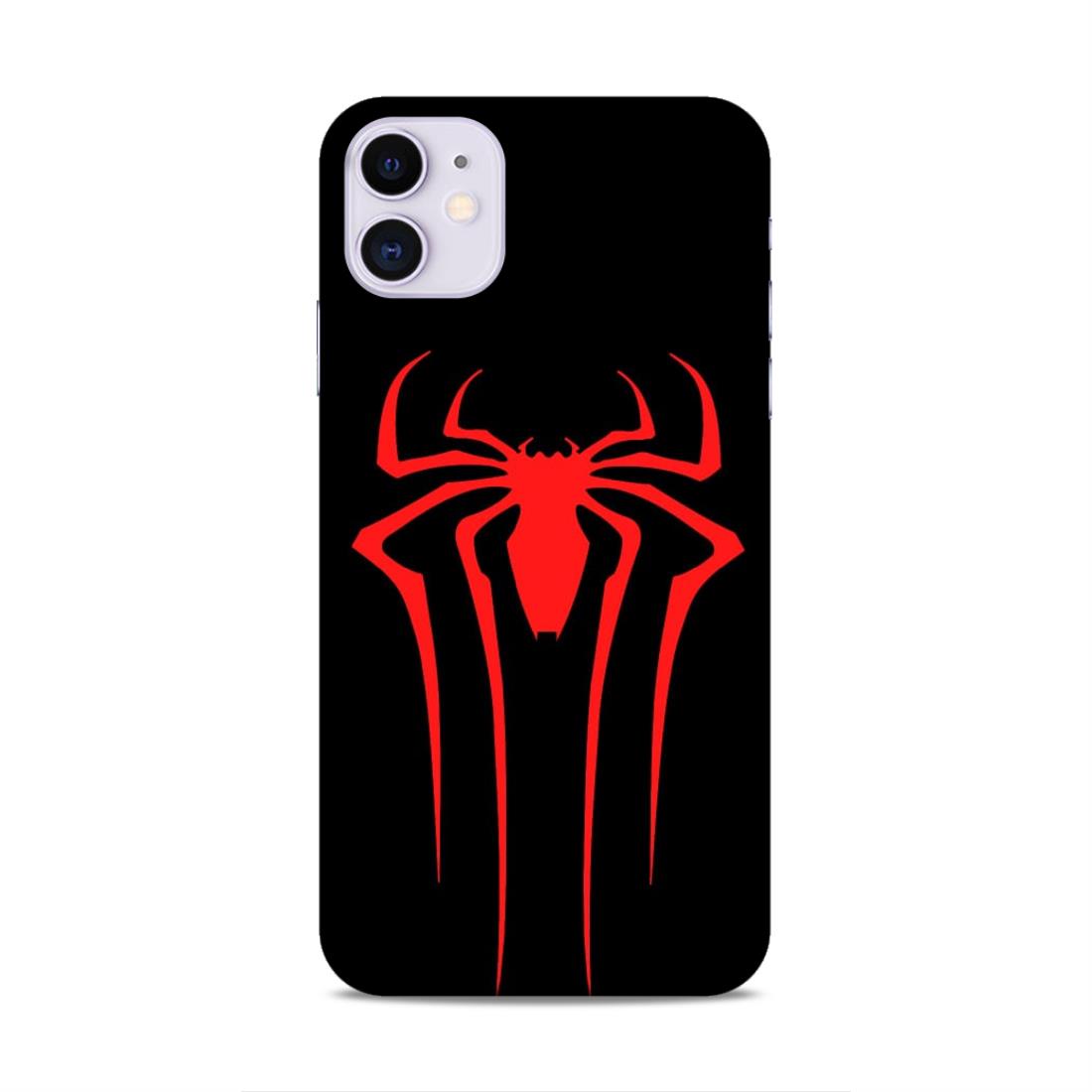 Spiderman Symbol Hard Back Case For Apple iPhone 11