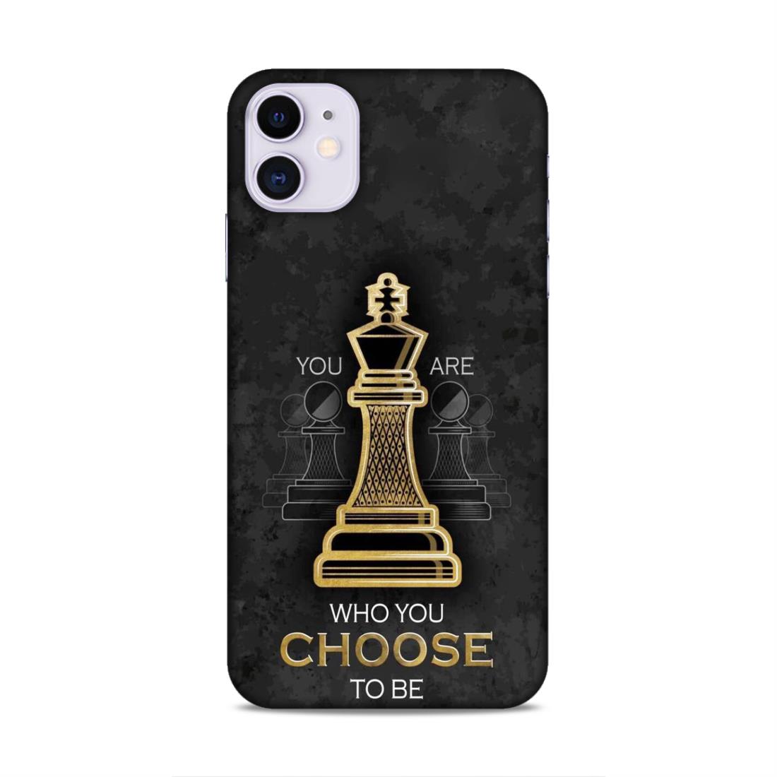 Who You Choose to Be Hard Back Case For Apple iPhone 11