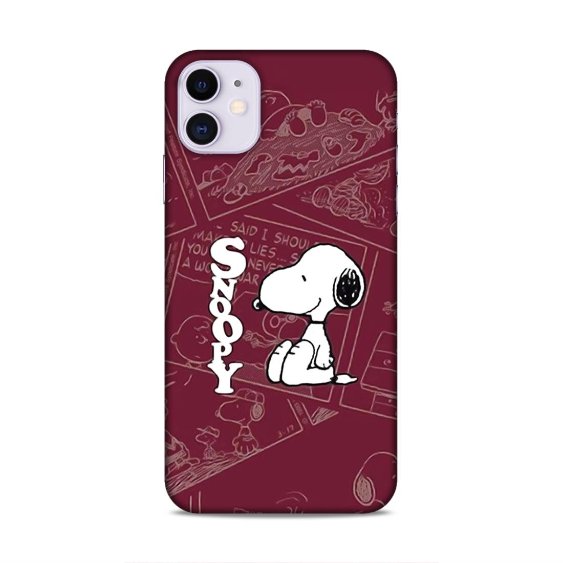 Snoopy Cartton Hard Back Case For Apple iPhone 11