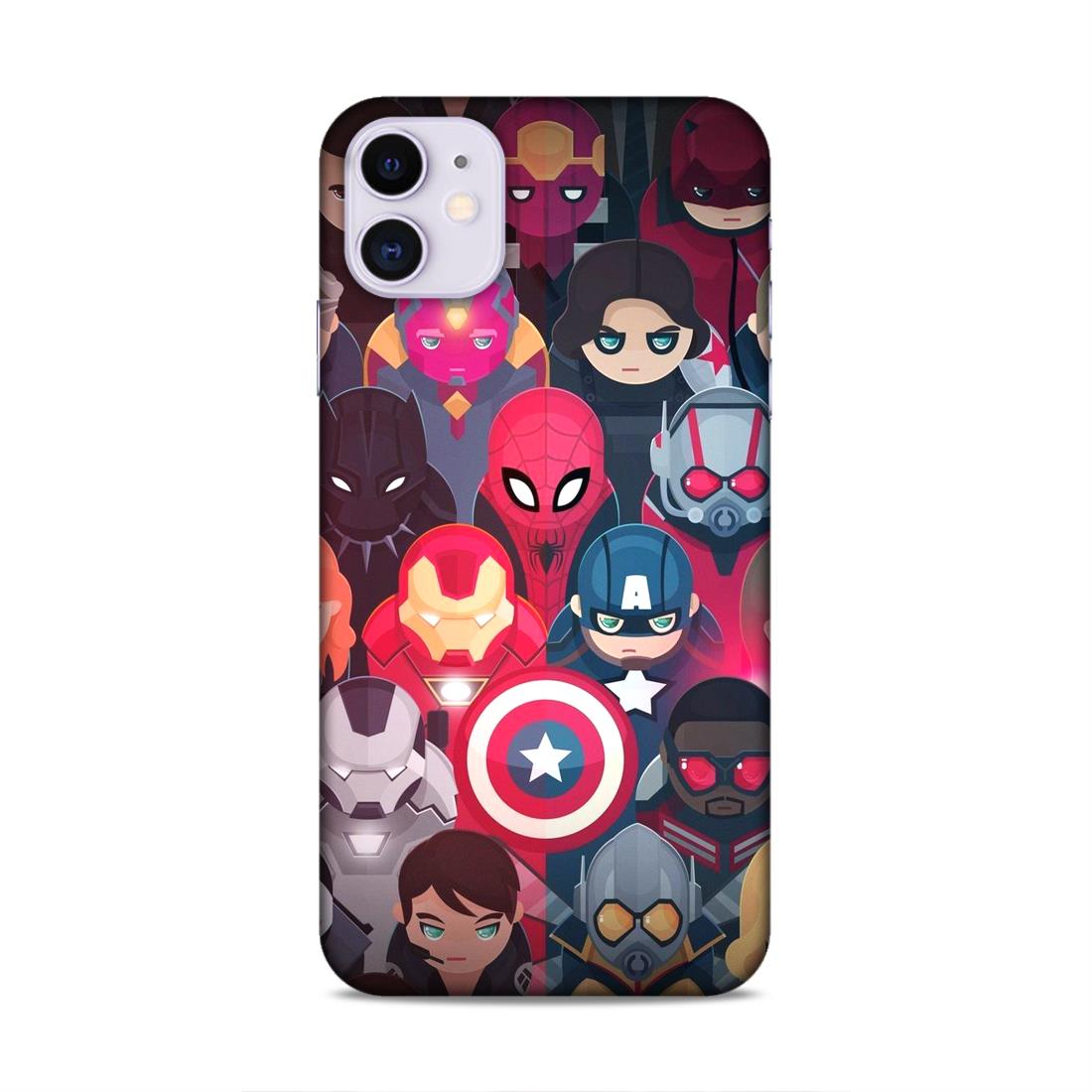 Avenger Heroes Hard Back Case For Apple iPhone 11