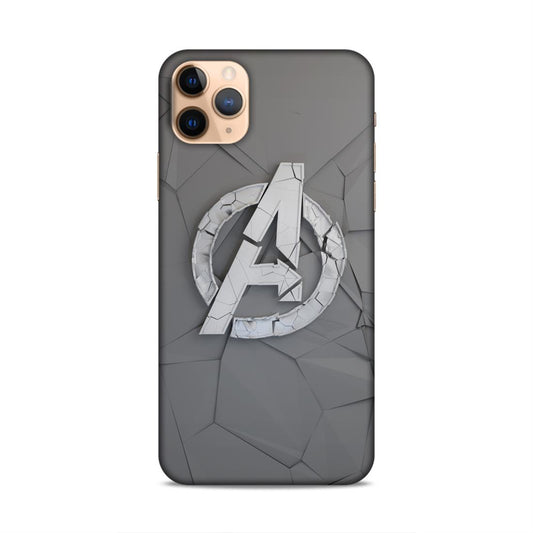 Avengers Symbol Hard Back Case For Apple iPhone 11 Pro