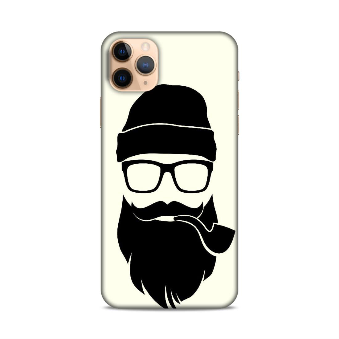 Beard Hard Back Case For Apple iPhone 11 Pro