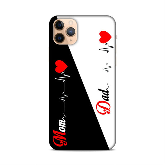 Love Mom Dad Hard Back Case For Apple iPhone 11 Pro