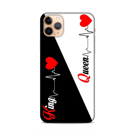 King Queen Love Hard Back Case For Apple iPhone 11 Pro