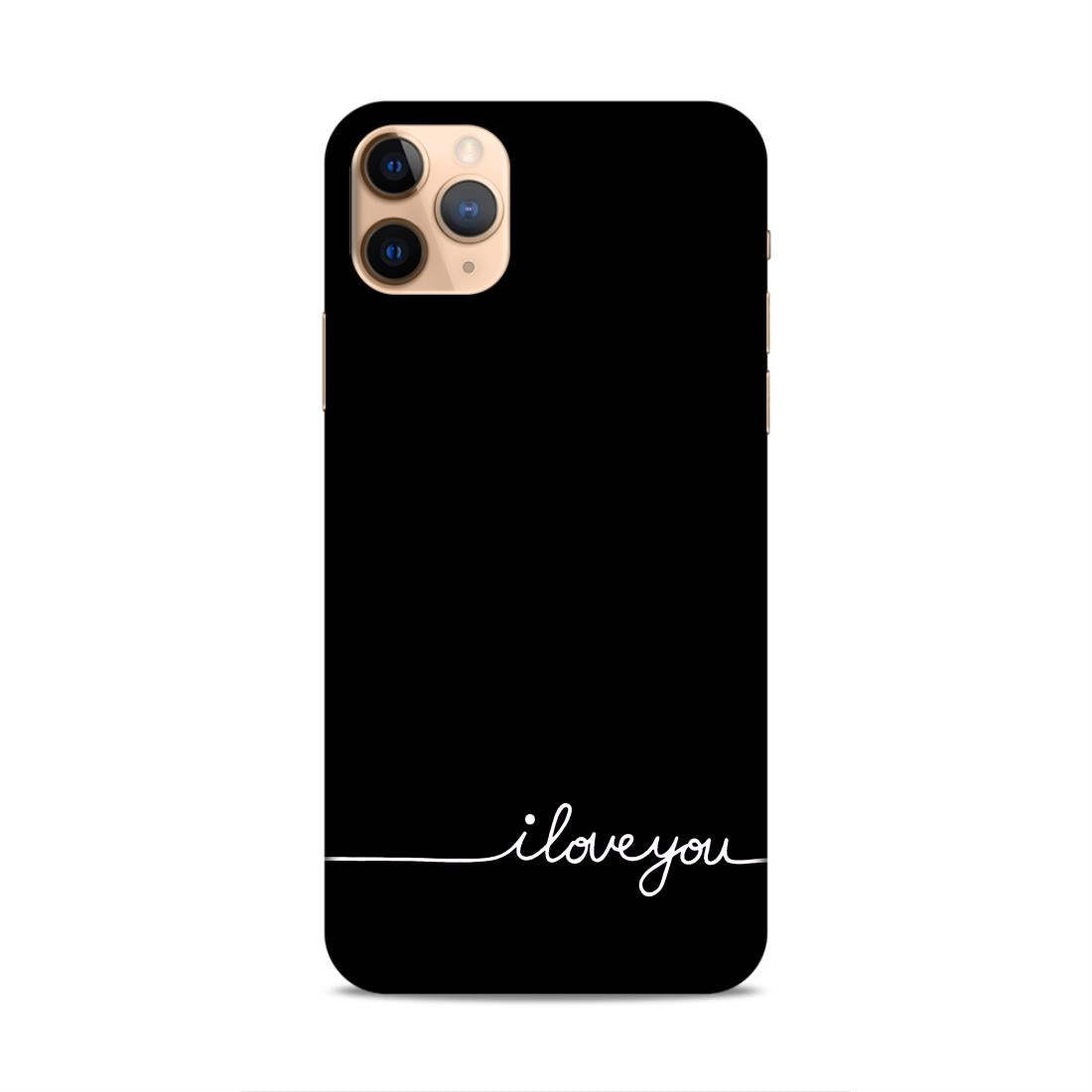 I Love You Hard Back Case For Apple iPhone 11 Pro