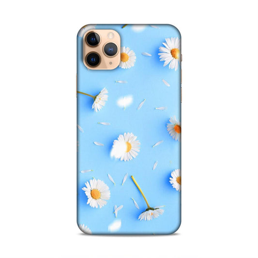 Floral In Sky Blue Hard Back Case For Apple iPhone 11 Pro