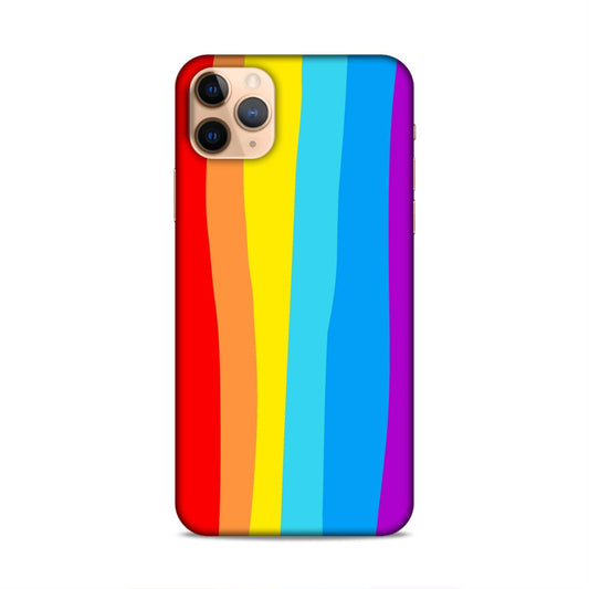 Rainbow Hard Back Case For Apple iPhone 11 Pro