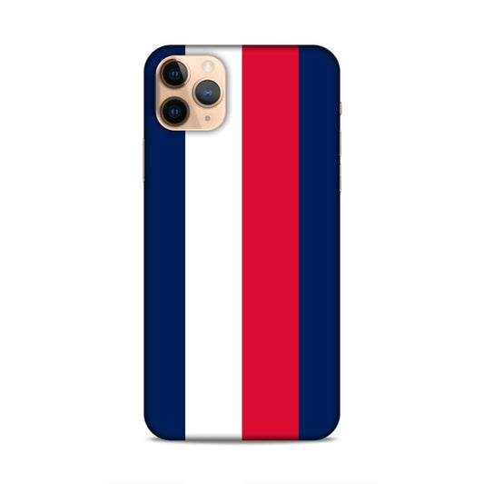 Blue White Red Pattern Hard Back Case For Apple iPhone 11 Pro