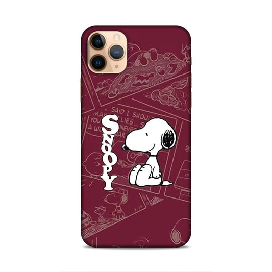 Snoopy Cartton Hard Back Case For Apple iPhone 11 Pro
