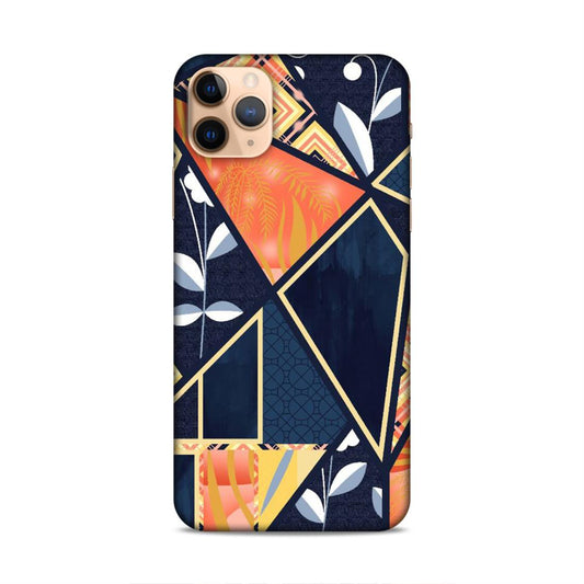 Floral Textile Pattern Hard Back Case For Apple iPhone 11 Pro