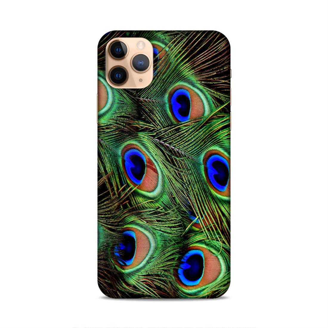 Peacock Feather Hard Back Case For Apple iPhone 11 Pro