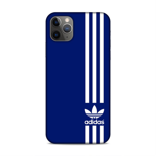 Adidas in Blue Hard Back Case For Apple iPhone 11 Pro Max