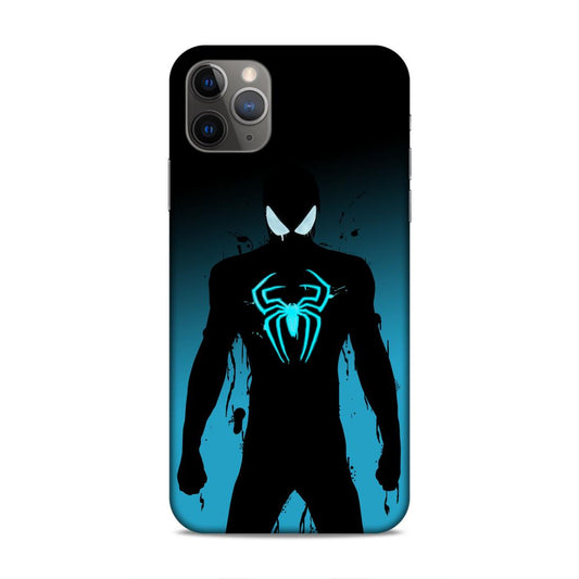Black Spiderman Hard Back Case For Apple iPhone 11 Pro Max