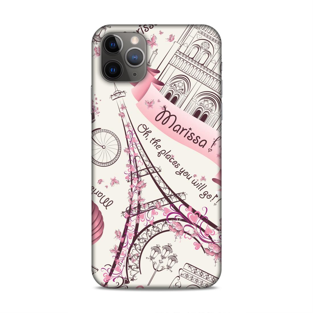 Love Efile Tower Hard Back Case For Apple iPhone 11 Pro Max