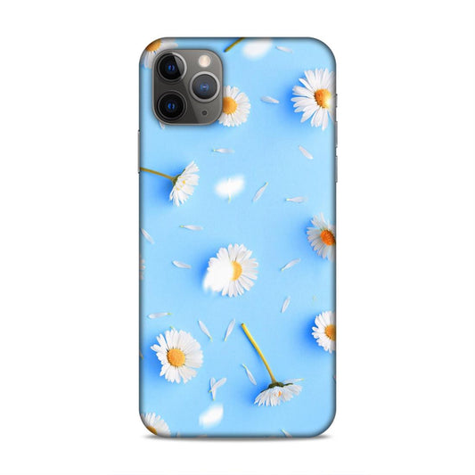 Floral In Sky Blue Hard Back Case For Apple iPhone 11 Pro Max