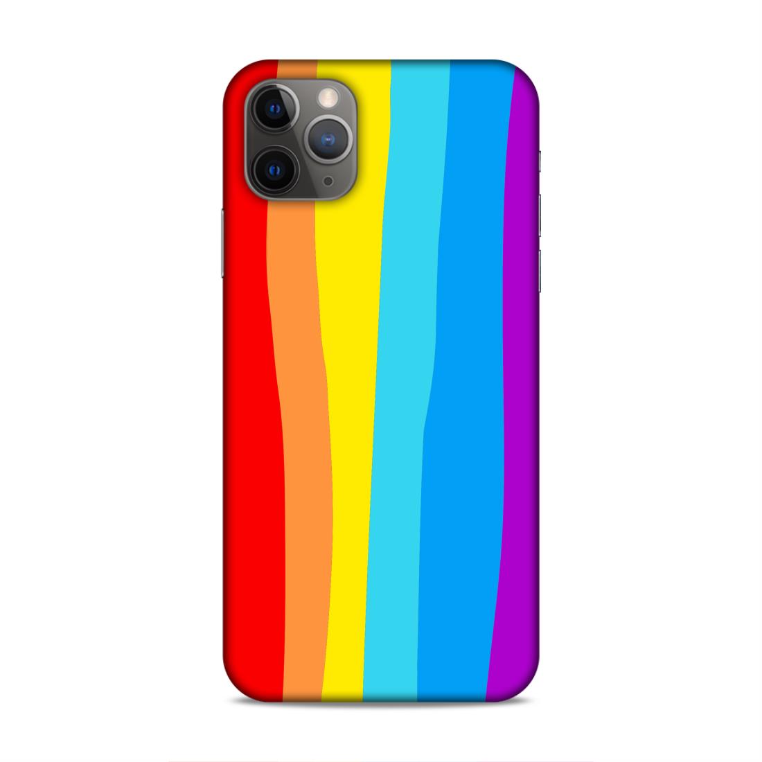 Rainbow Hard Back Case For Apple iPhone 11 Pro Max