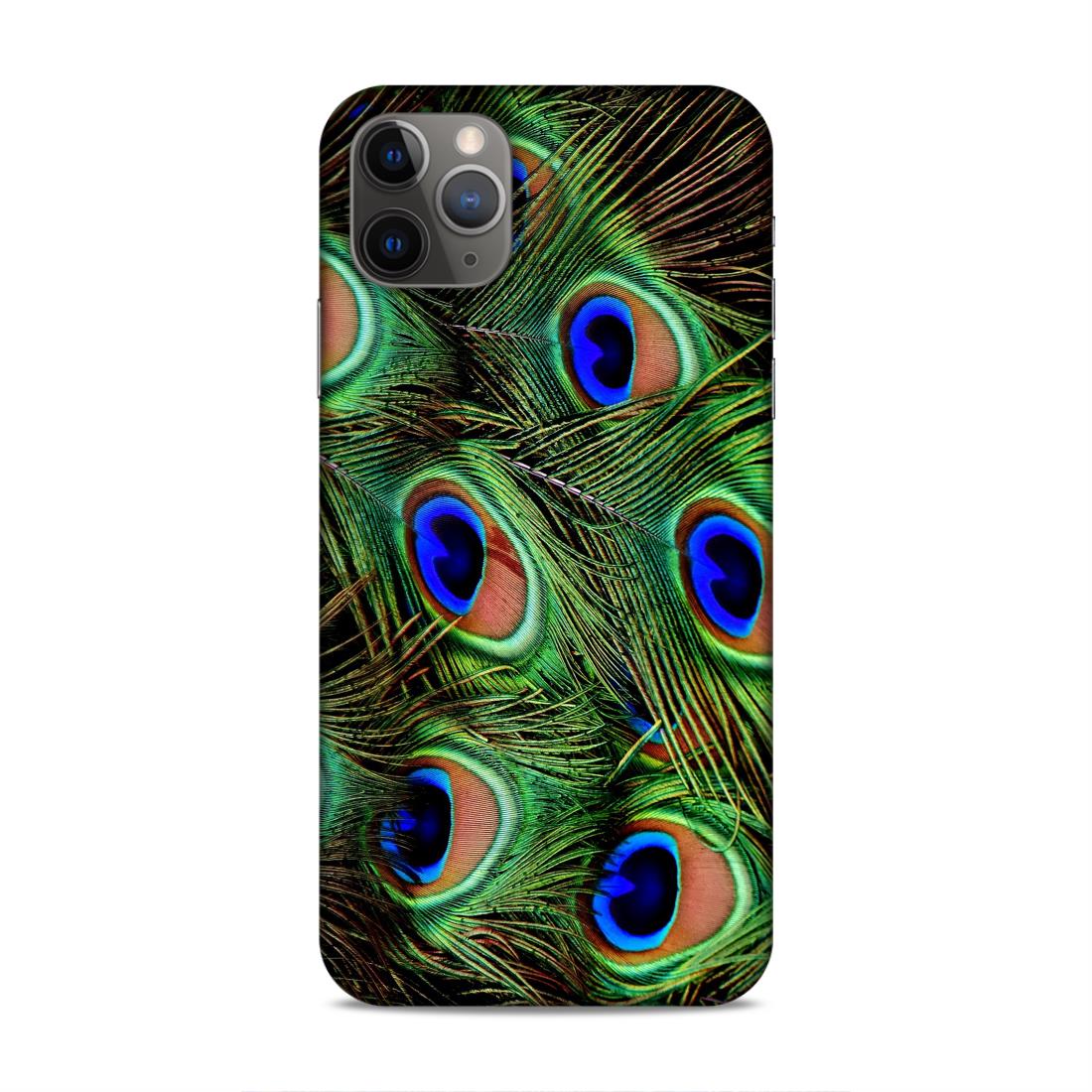 Peacock Feather Hard Back Case For Apple iPhone 11 Pro Max