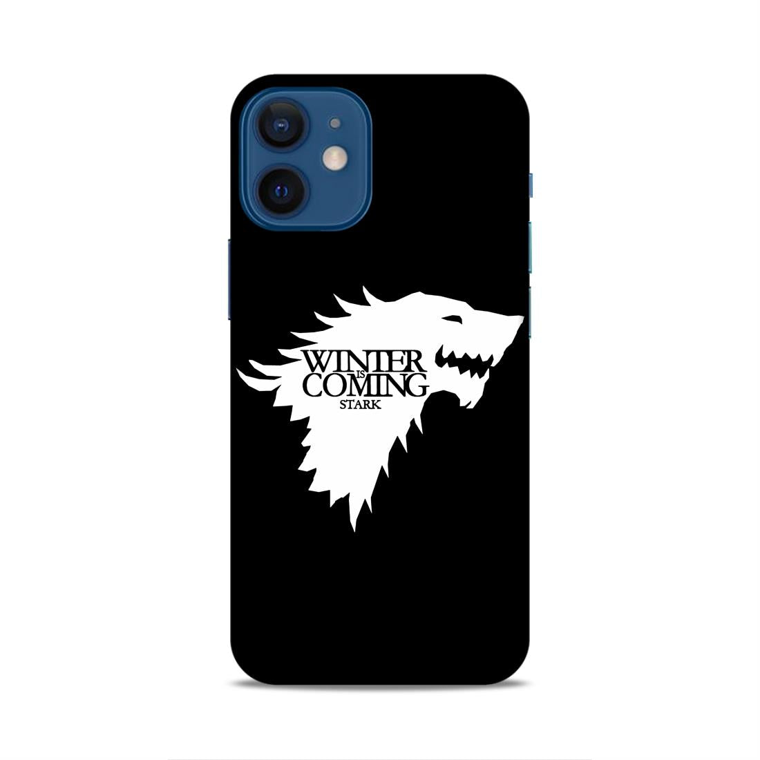 Winter Is Coming Stark Hard Back Case For Apple iPhone 12 Mini