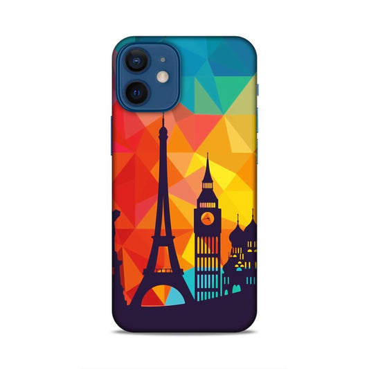 Abstract Monuments Hard Back Case For Apple iPhone 12 Mini