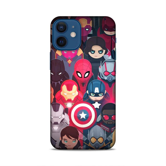 Avenger Heroes Hard Back Case For Apple iPhone 12 Mini