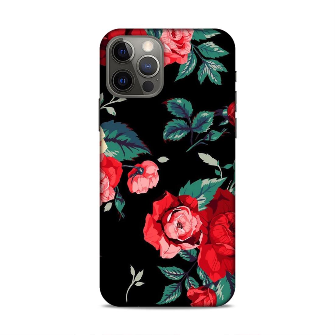 Flower Hard Back Case For Apple iPhone 12 / 12 Pro