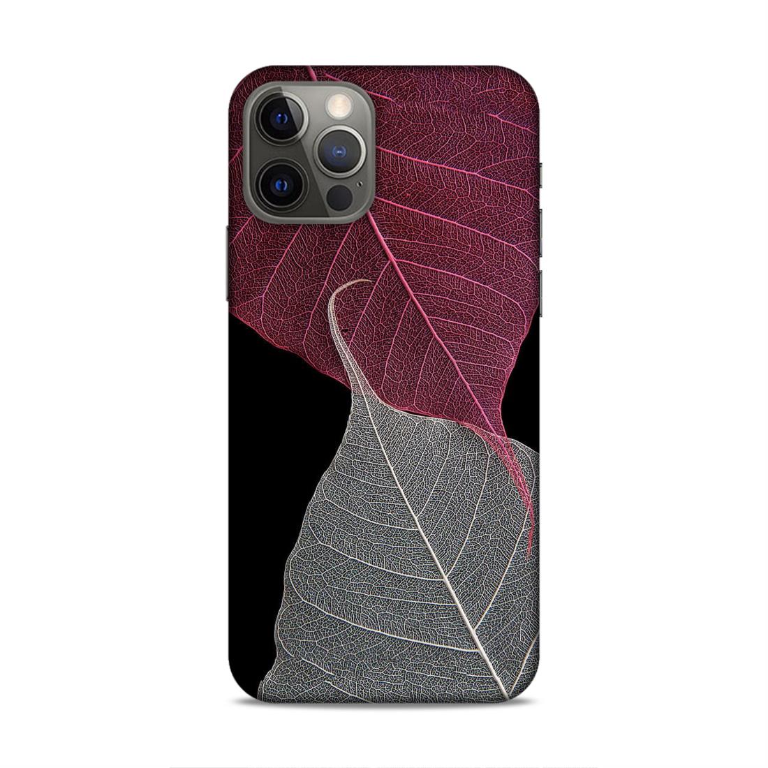 Two Leaf Hard Back Case For Apple iPhone 12 / 12 Pro